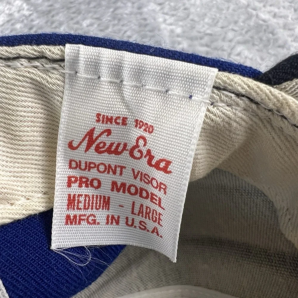 Vintage New Era New England Patriots Pro Model Snapback Hat USA NFL Cap 90s